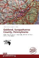Oakland Susquehanna County Pennsylvania