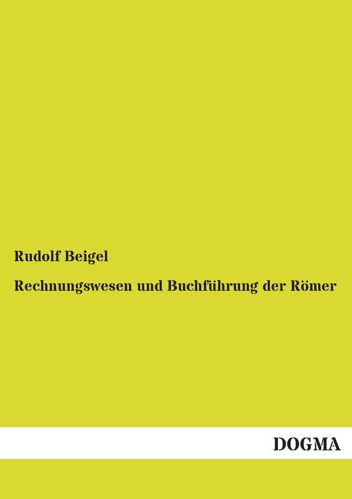 Rechnungswesen und Buchführung der Römer