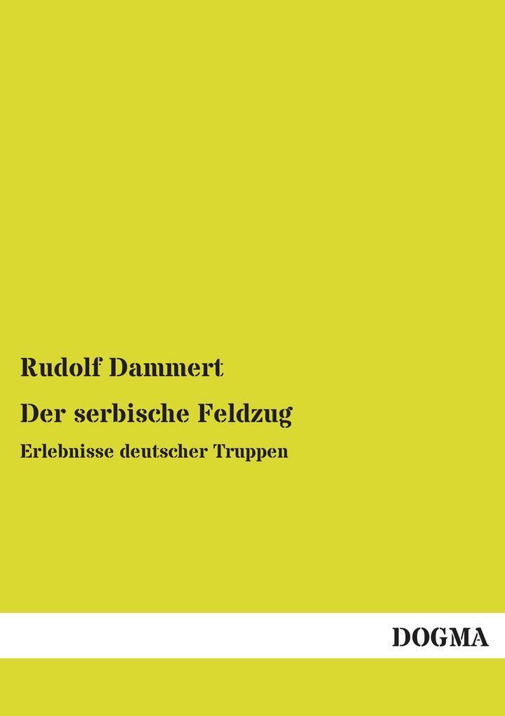 Der serbische Feldzug