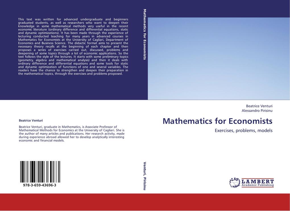 Mathematics for Economists