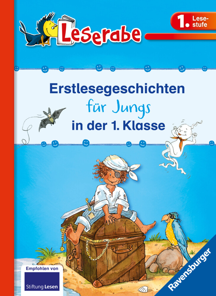 Image of Erstlesegeschichten für Jungs in der 1. Klasse - Leserabe 1. Klasse - Erstlesebuch für Kinder ab 6 Jahren