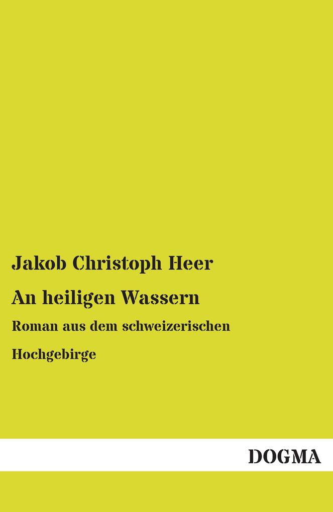 An heiligen Wassern