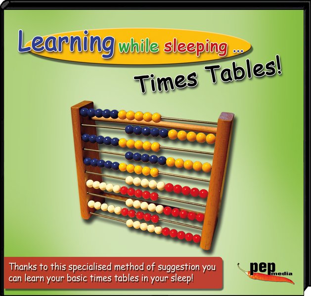 Learning while sleeping... times-tables! Audio-CD