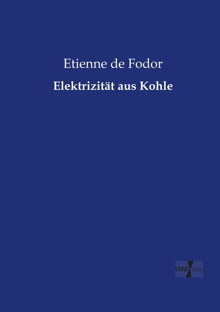 Elektrizität aus Kohle