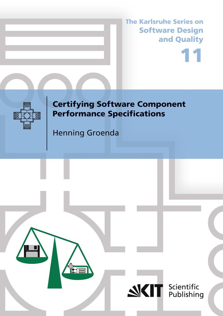 Certifying Software Component Performance Specifications