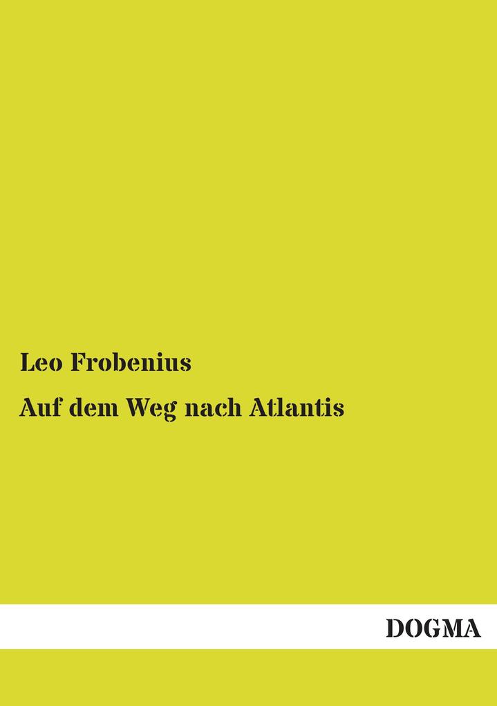 Auf dem Weg nach Atlantis