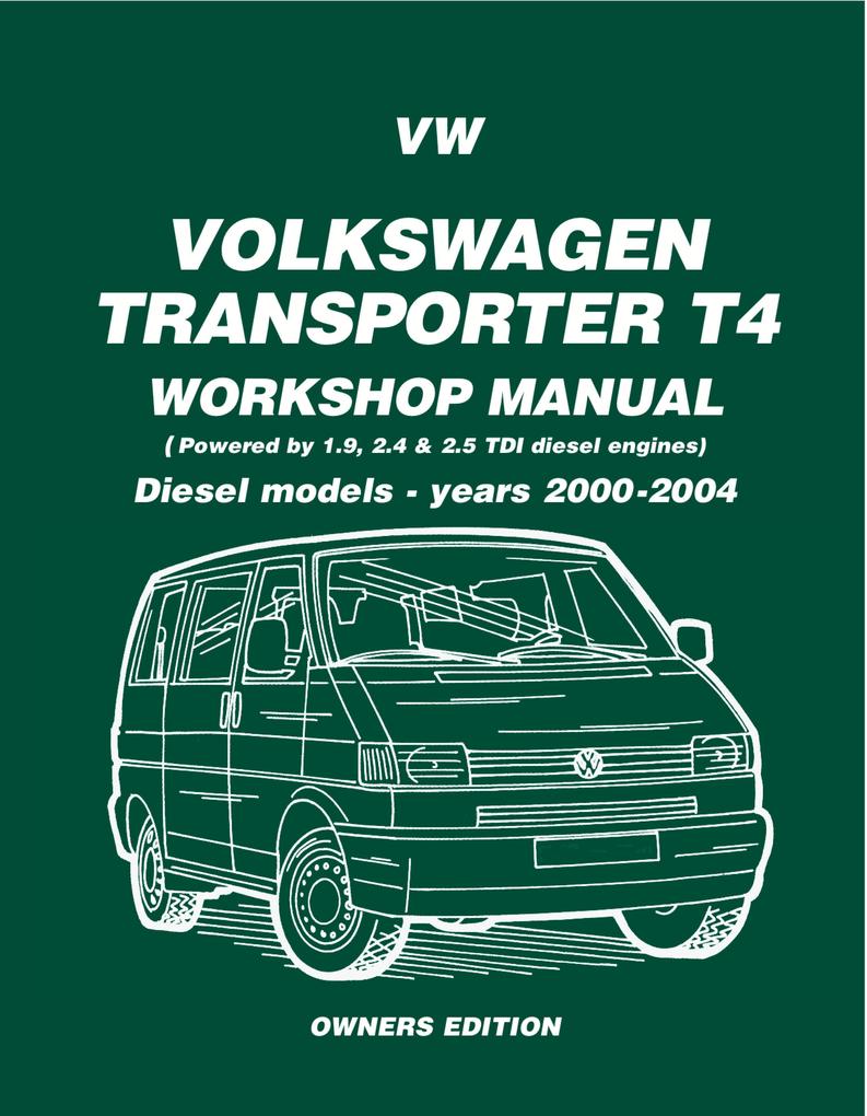 VW Volkswagen Transporter T4 [ Powered By 1.8 2.4 & 2.9 Diesel engines ]