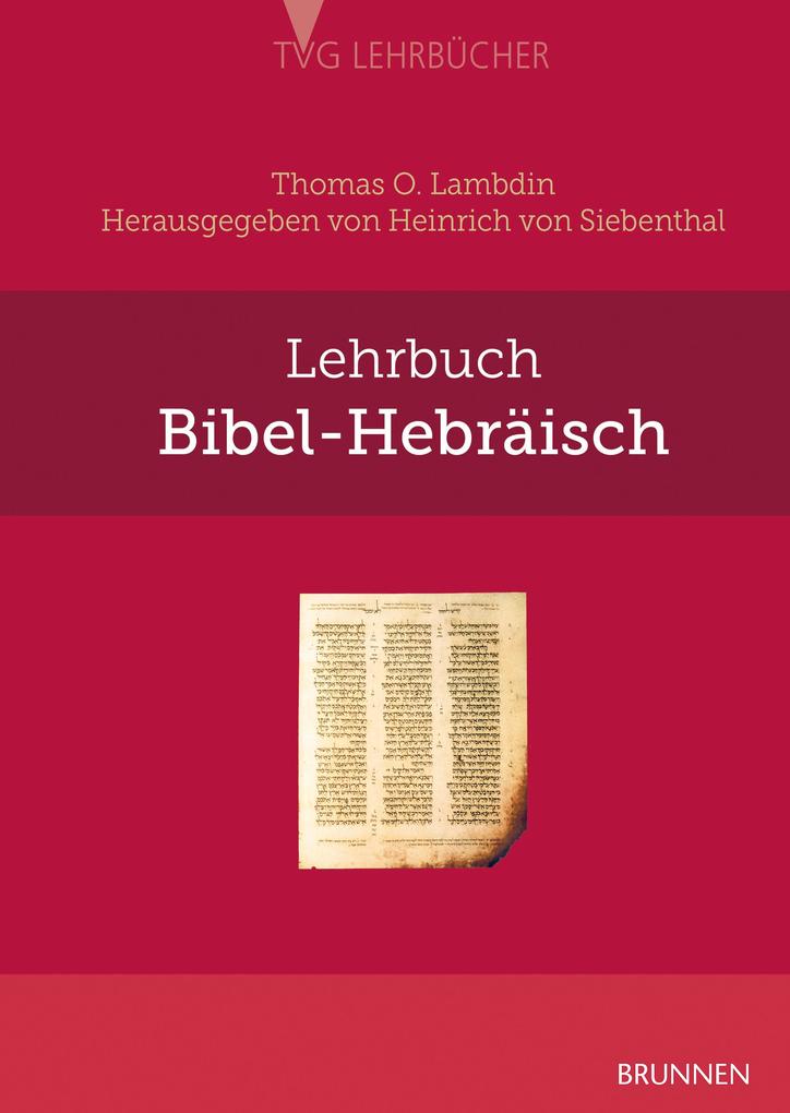 Brunnen-Verlag GmbH Lehrbuch Bibel-Hebräisch