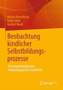 Springer Fachmedien Wiesbaden Beobachtung Kindlicher Selbstbildungsprozesse