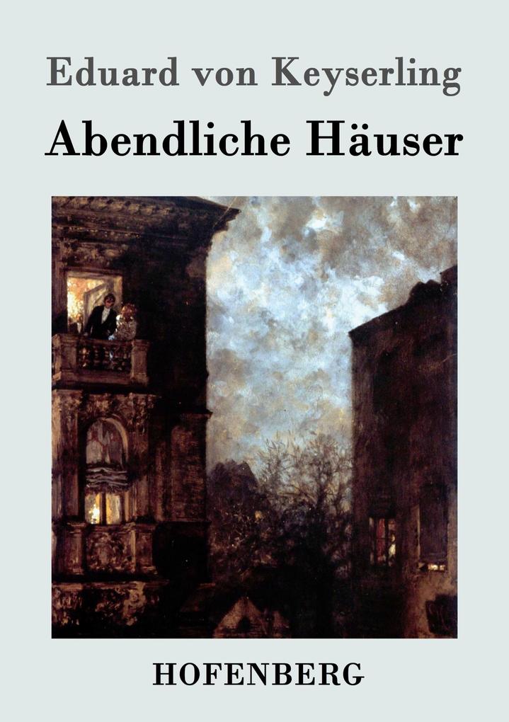 Abendliche Häuser