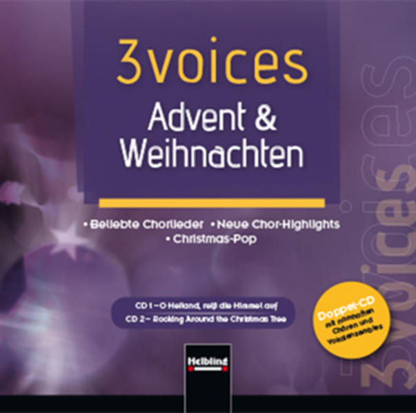 3 voices Advent & Weihnachten Doppel-CD