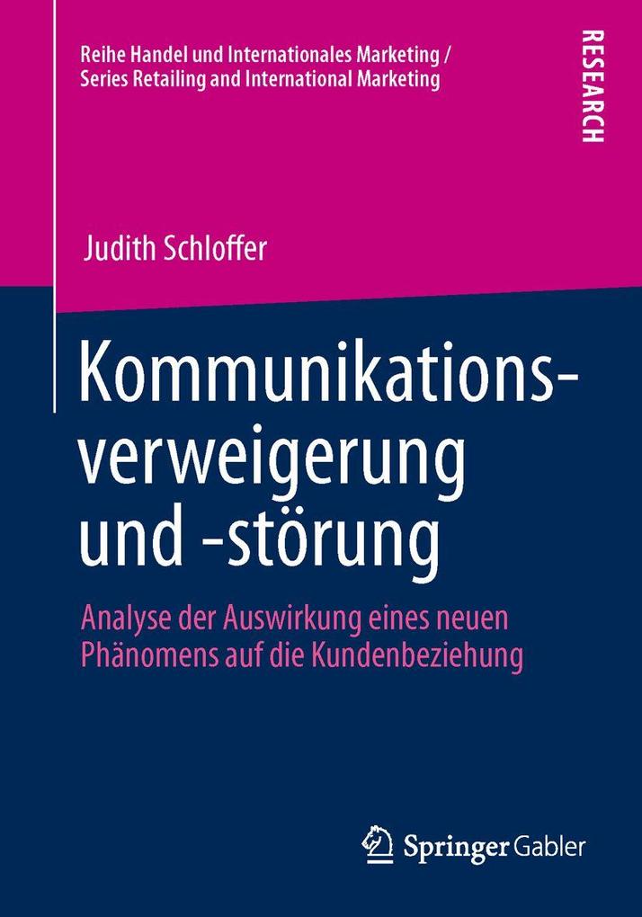 Kommunikationsverweigerung und -störung
