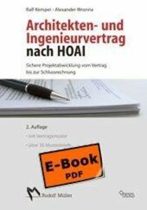 Architekten- und Ingenieurvertrag nach HOAI - E-Book (PDF)