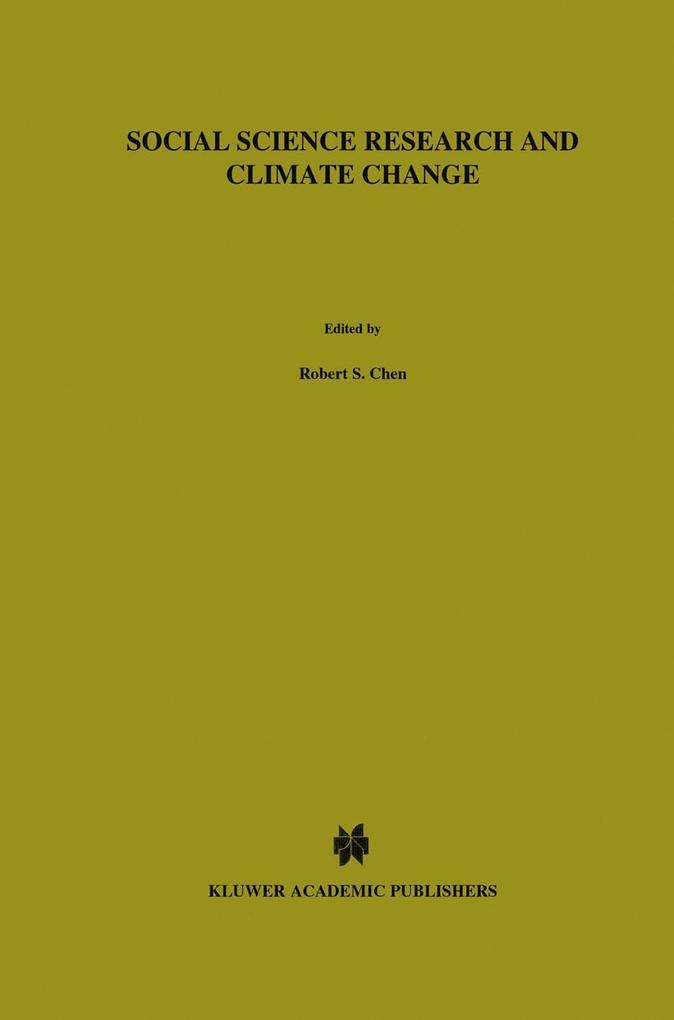 Social Science Research and Climate Change