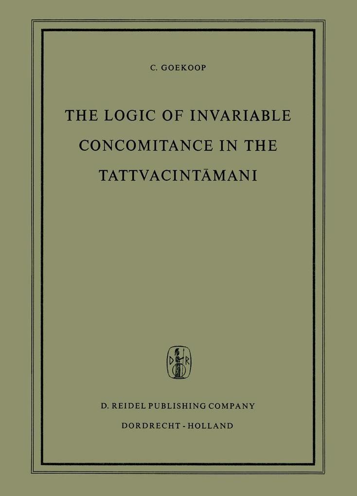 The Logic of Invariable Concomitance in the Tattvacintmai