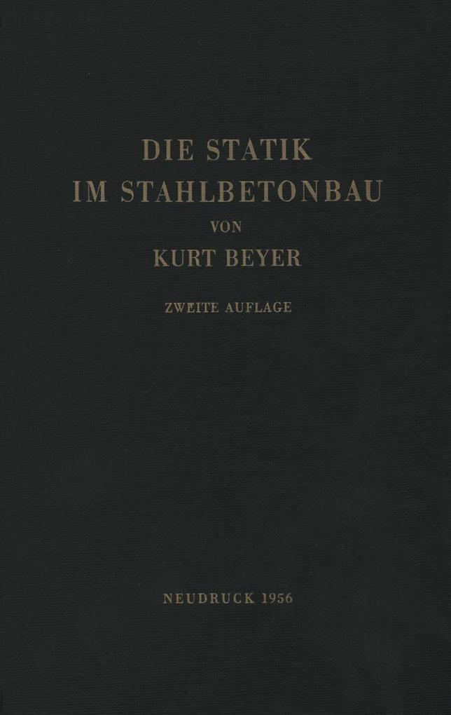Die Statik im Stahlbetonbau