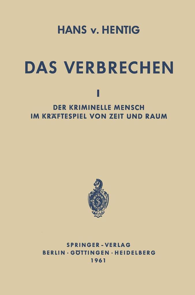 Das Verbrechen I