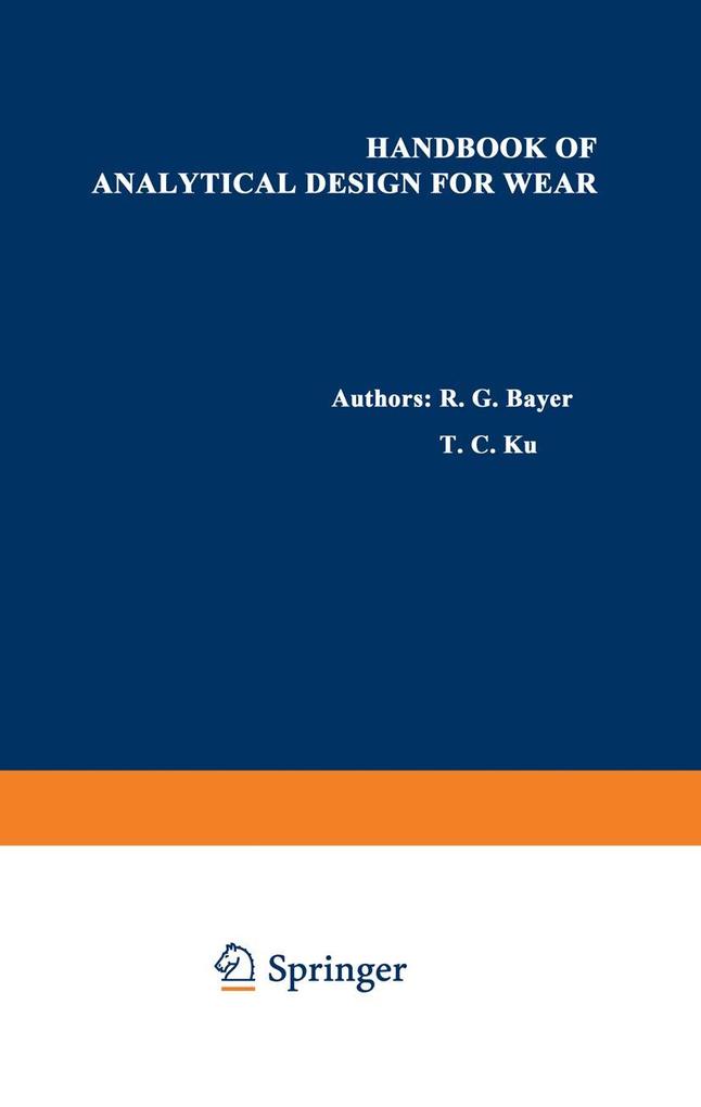 Handbook of Analytical Design for Wear