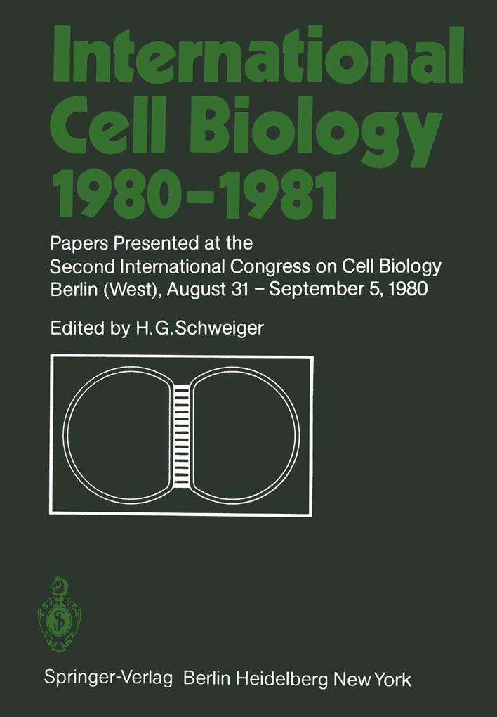 International Cell Biology 1980-1981