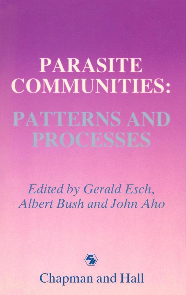 Parasite Communities: Patterns and Processes