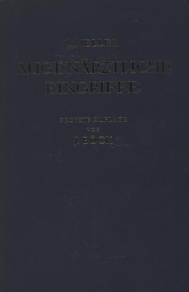 Augenärztliche Eingriffe