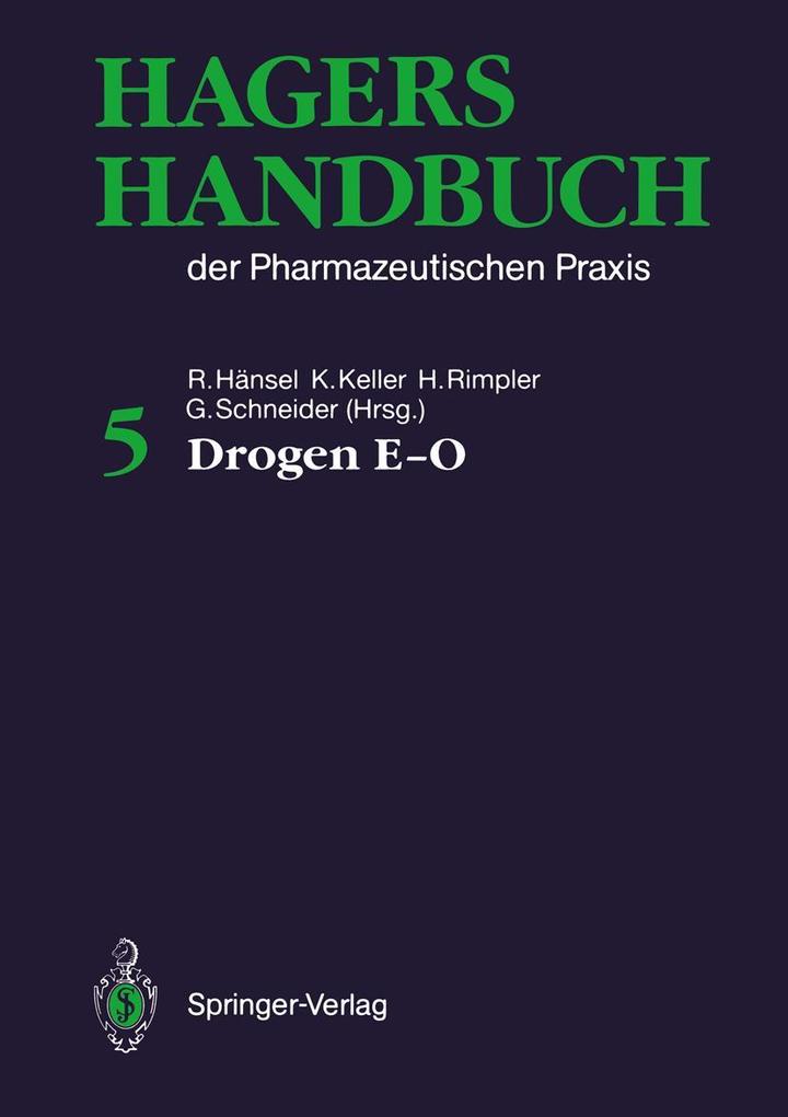 Hagers Handbuch der Pharmazeutischen Praxis