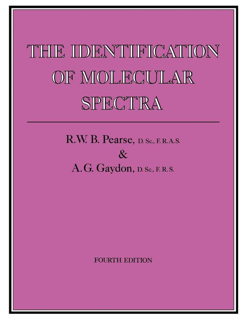The Identification of Molecular Spectra