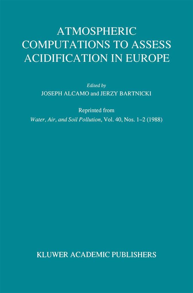 Atmospheric Computations to Assess Acidification in Europe