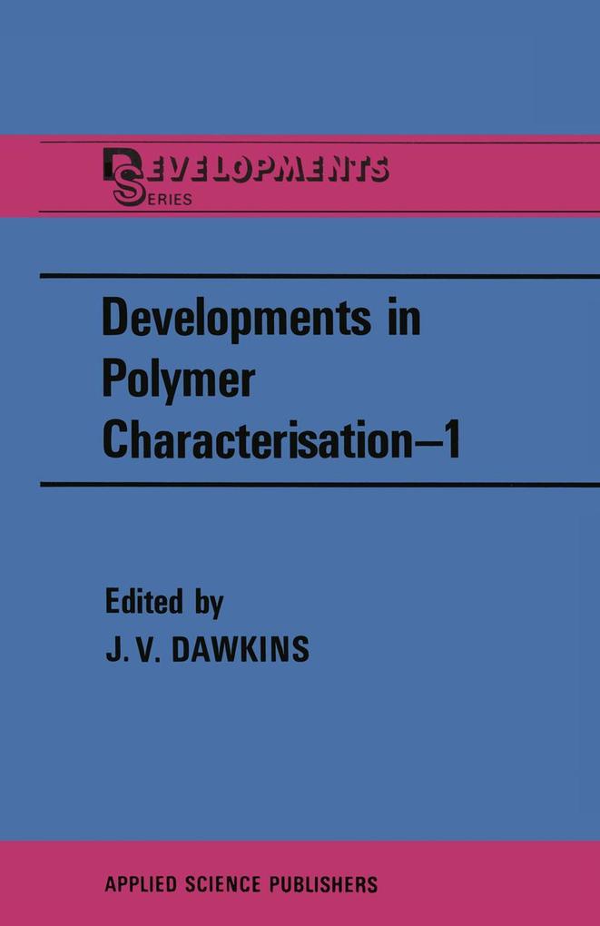 Developments in Polymer Characterisation-1