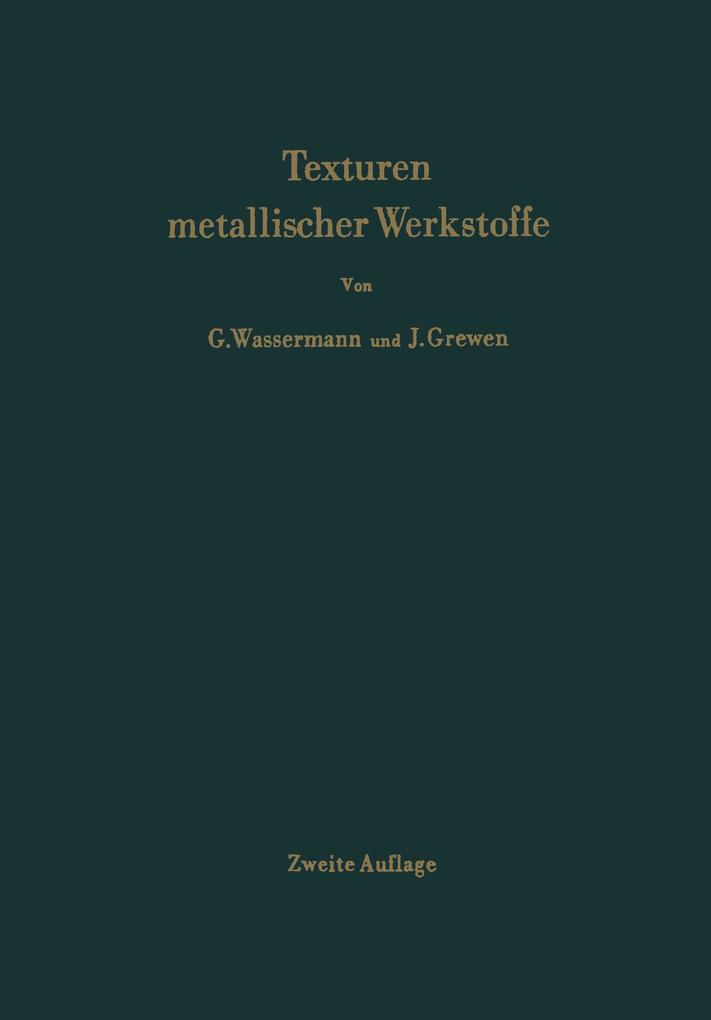 Texturen metallischer Werkstoffe