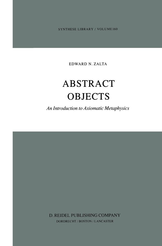 Abstract Objects - E. Zalta