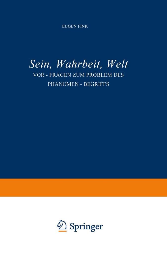 Sein Wahrheit Welt
