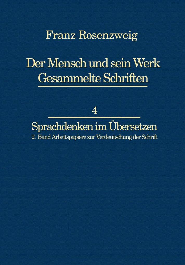Franz Rosenzweig Sprachdenken