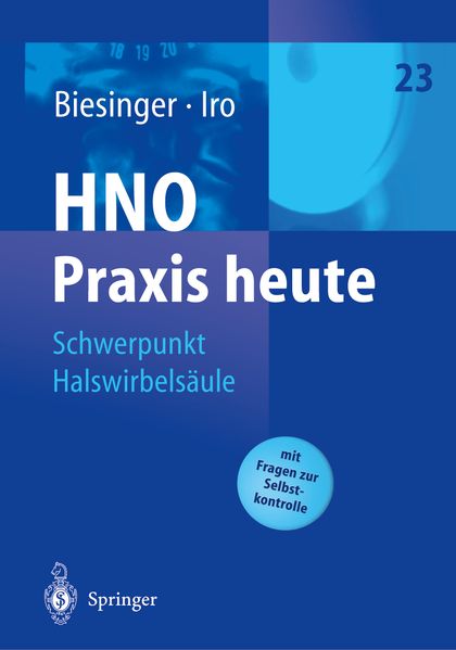 Schwerpunkt Halswirbelsäule