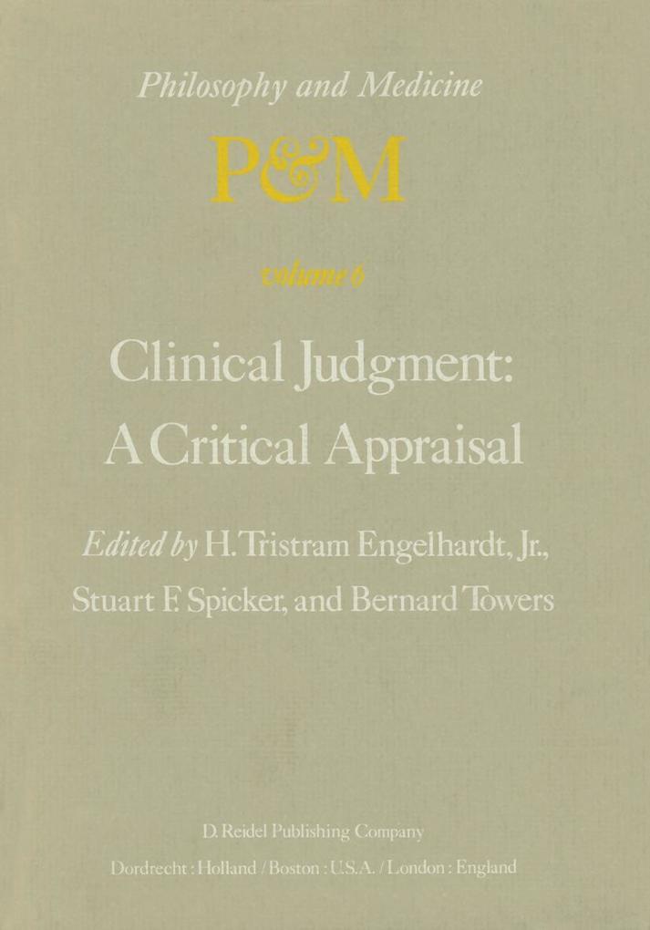Clinical Judgment: A Critical Appraisal