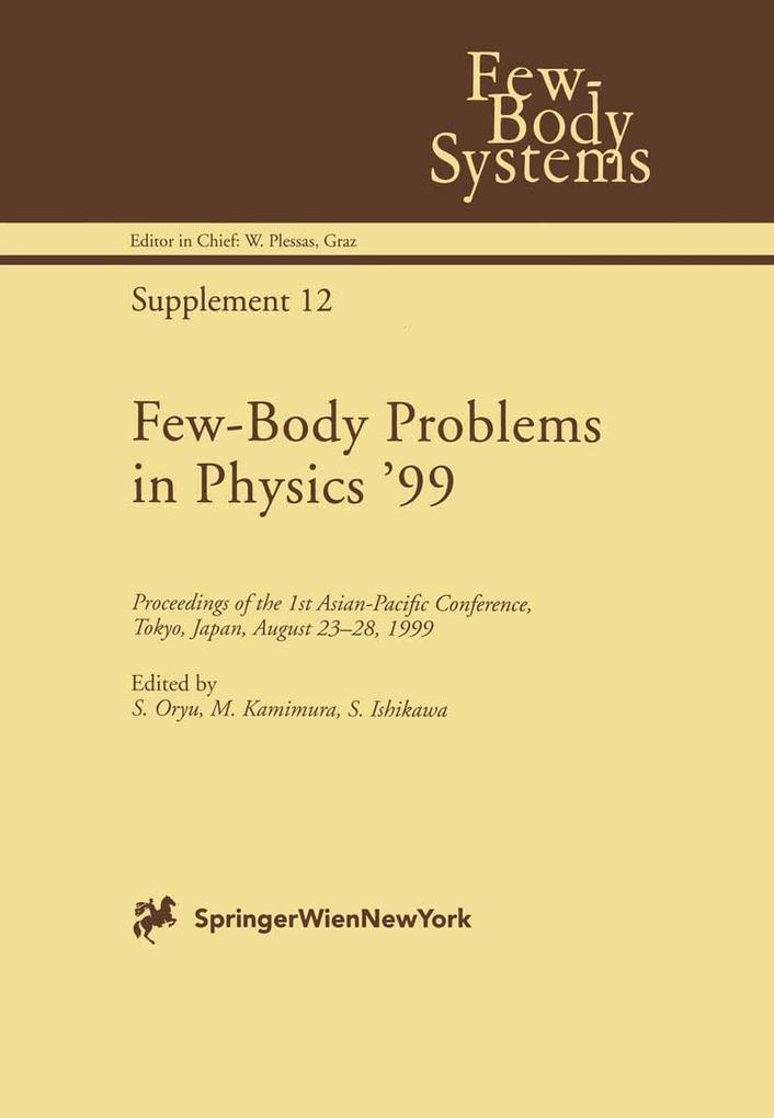 Few-Body Problems in Physics '99