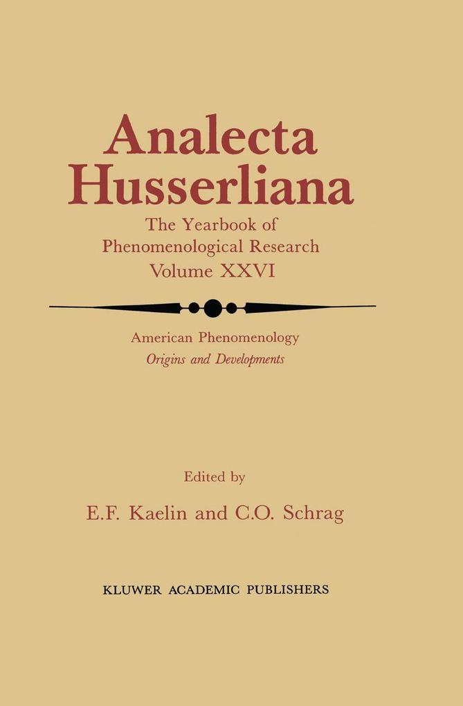 American Phenomenology