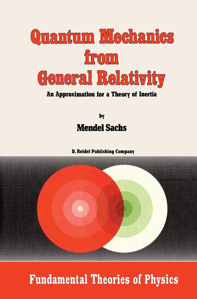 Quantum Mechanics from General Relativity - M. Sachs