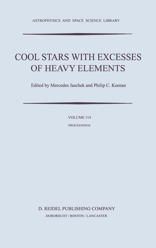 Cool Stars with Excesses of Heavy Elements