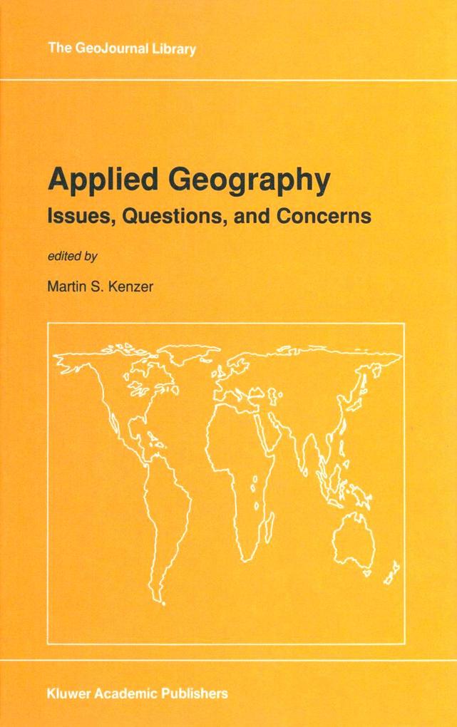 Applied Geography: Issues Questions and Concerns