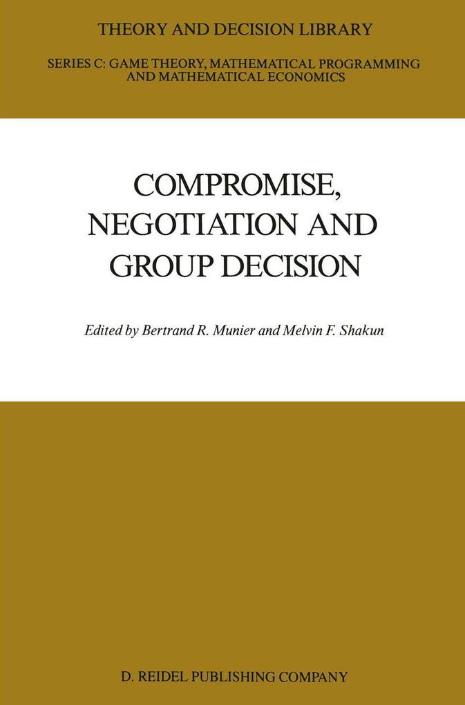 Compromise Negotiation and Group Decision