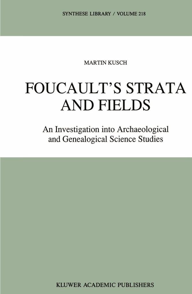 Foucault's Strata and Fields