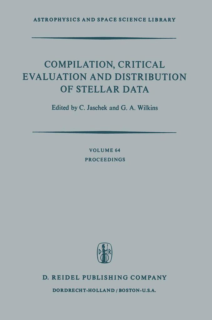 Compilation Critical Evaluation and Distribution of Stellar Data