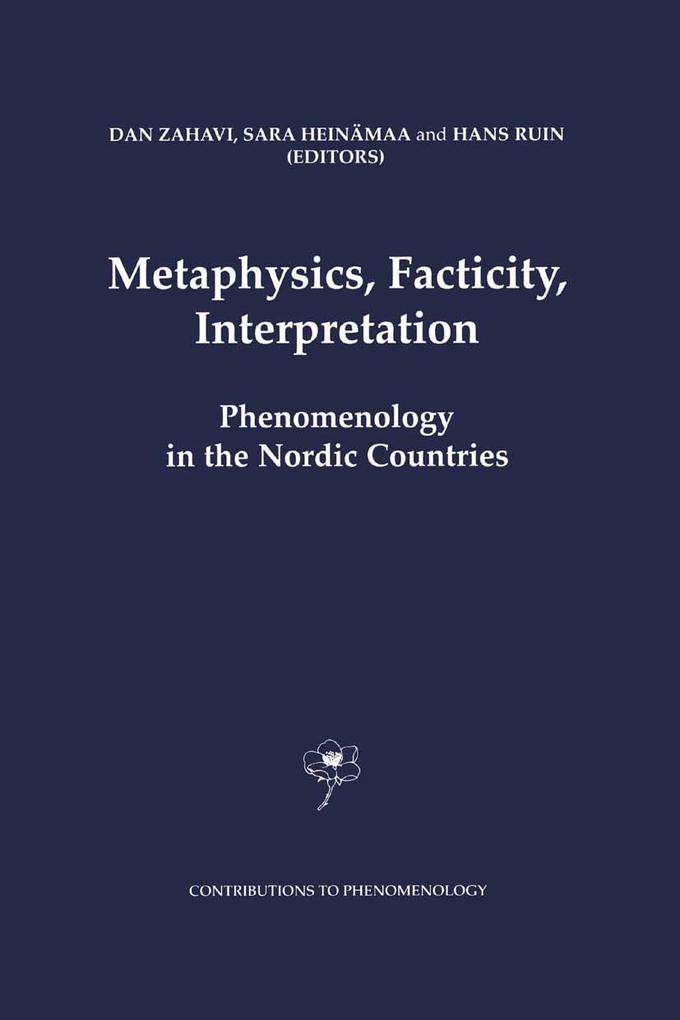 Metaphysics Facticity Interpretation
