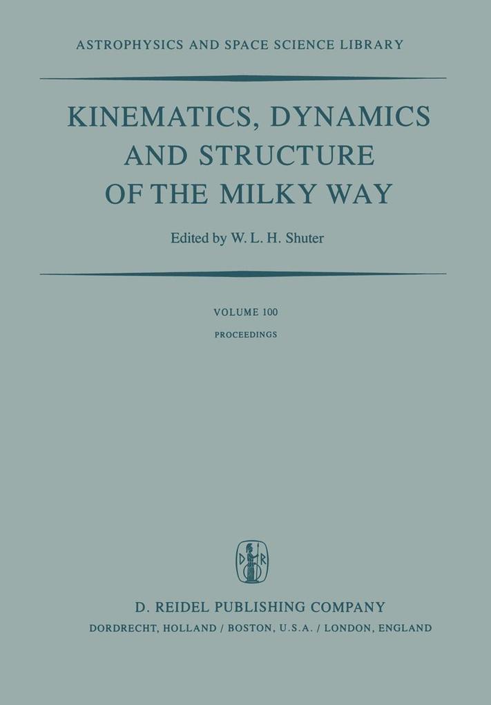 Kinematics Dynamics and Structure of the Milky Way