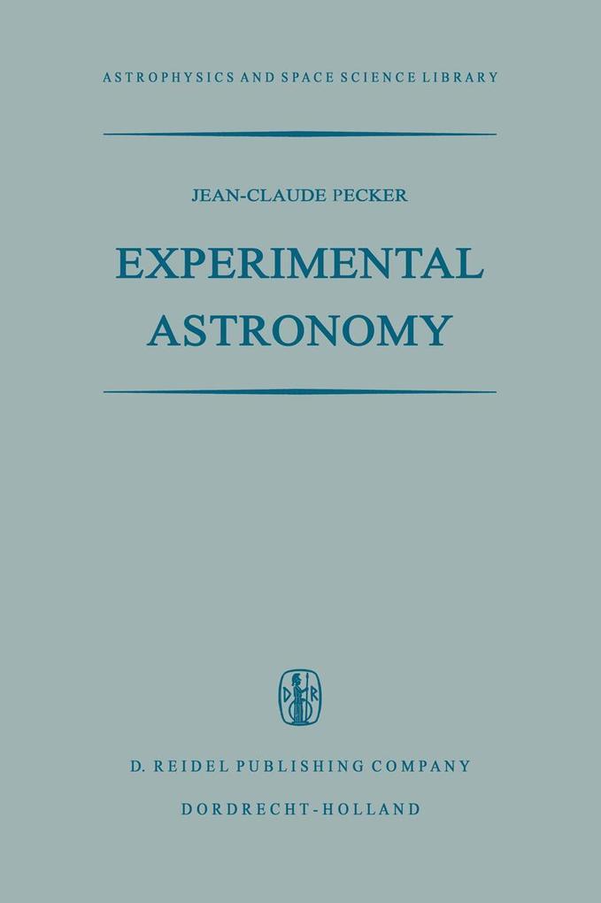 Experimental Astronomy