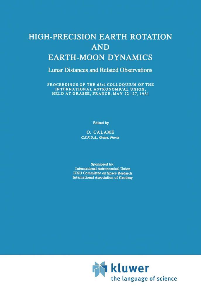 High-Precision Earth Rotation and Earth-Moon Dynamics