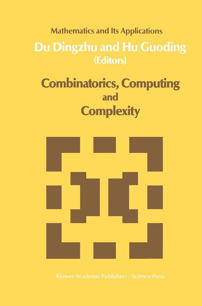 Combinatorics Computing and Complexity