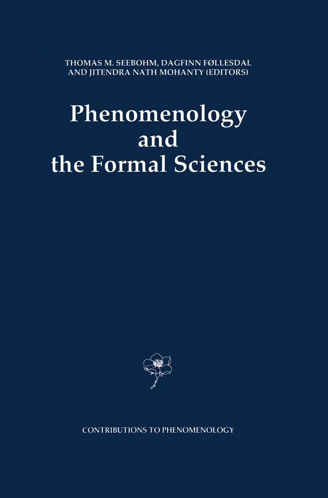 Phenomenology and the Formal Sciences