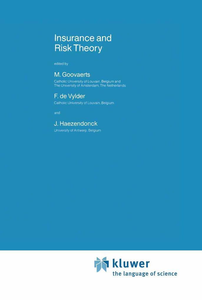 Insurance and Risk Theory